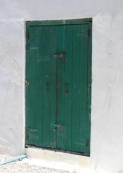 stock image Typical door on a building in the Turks and Caicos Islands