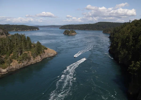 Washington Daki Aldatma Geçidi Nde Tekne Toplantısı — Stok fotoğraf