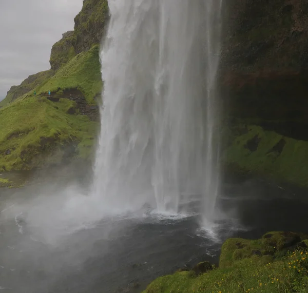 Розташування Нижньої Частини Водоспаду Сельяландсфосс Ісландія — стокове фото