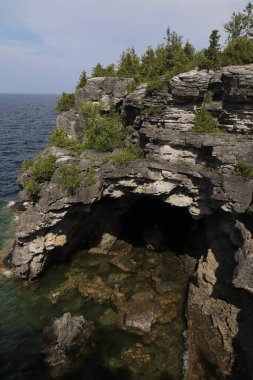 The Grotto, Bruce Peninsula National Park, Tobermory, Ontario, Canada clipart