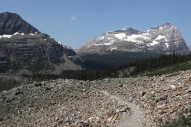 Odaray Dağı ve Oesa Gölü Yolu, Yoho Ulusal Parkı, British Columbia, Kanada