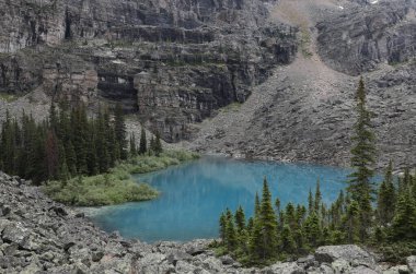 Yukness Gölü, Yoho Ulusal Parkı, British Columbia, Kanada