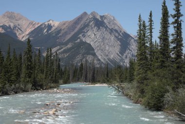  Ernest Ross Dağı, Siffleur Nehri, Alberta, Kanada