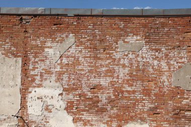 Jerome, Arizona 'da yıkılmış bir binanın duvarına yakın çekim