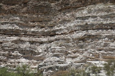 Arizona 'daki Montezuma Şatosu' nun yakınındaki kayalık.