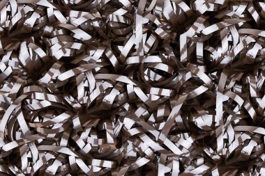 Soyut nostaljik antika kaset koleksiyonu.