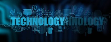 Aydınlık güneşli bir günde pofuduk beyaz bulutlarla güzel, açık mavi gökyüzü., 