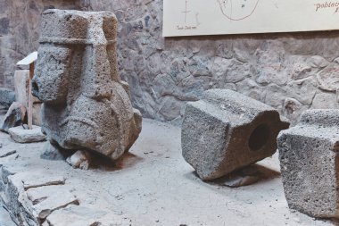 Wari Arkeoloji Müzesi, Ayacucho. Peru. Yüksek kalite fotoğraf