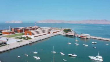 La Punta Callao Peru 'da. La Punta, Lima, Peru 'daki Callao bölgesinde.