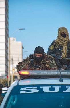 Lima, Peru, 29 Temmuz 2023, 28 Temmuz 'da Brezilya Bulvarı' nda Peru Askeri Kurtuluş Günü