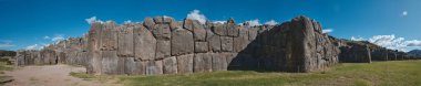 Sacsayhuaman, İnka imparatorluğunun eski başkenti, UNESCO Dünya Mirası Sitesi, Cuzco, Peru, Güney Amerika
