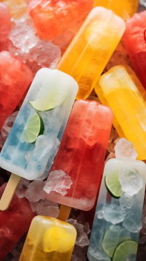 Yaz Konsepti - Çeşitli Meyveli Şekerler