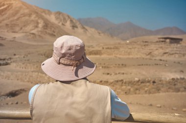 Caral Harabeleri, Amerika 'nın en eski şehri, Unesco Dünya Mirası Alanı, Rio Supe Vadisi, Peru