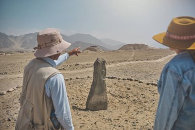 Caral Harabeleri, Amerika 'nın en eski şehri, Unesco Dünya Mirası Alanı, Rio Supe Vadisi, Peru