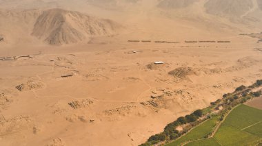 Caral Harabeleri, Amerika 'nın en eski şehri, Unesco Dünya Mirası Alanı, Rio Supe Vadisi, Peru
