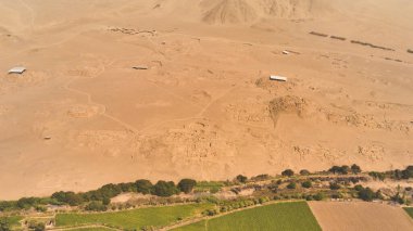 Caral Harabeleri, Amerika 'nın en eski şehri, Unesco Dünya Mirası Alanı, Rio Supe Vadisi, Peru