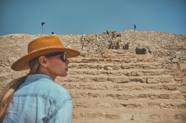 Caral Harabeleri, Amerika 'nın en eski şehri, Unesco Dünya Mirası Alanı, Rio Supe Vadisi, Peru