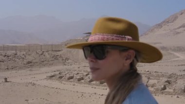 Caral Harabeleri, Amerika 'nın en eski şehri, Unesco Dünya Mirası Alanı, Rio Supe Vadisi, Peru