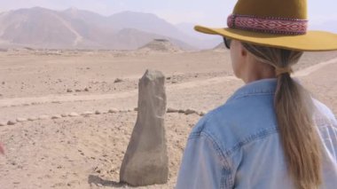Caral Harabeleri, Amerika 'nın en eski şehri, Unesco Dünya Mirası Alanı, Rio Supe Vadisi, Peru