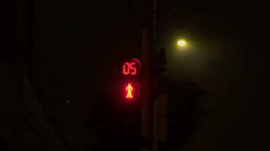 Yaya trafik lambasının geri sayım zamanlayıcısı değişiyor