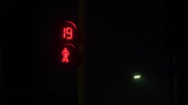 Yaya trafik lambasının geri sayım zamanlayıcısı değişiyor