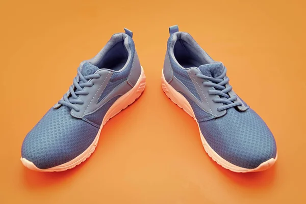 Einkaufskonzept Schuhe Für Das Training Sportliches Schuhwerk Zum Laufen Paar — Stockfoto