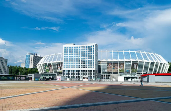 Kiev Oekraïne Mei 2015 Nationaal Sportcomplex Olimpiyskiy Olympisch Stadion Sportarena — Stockfoto