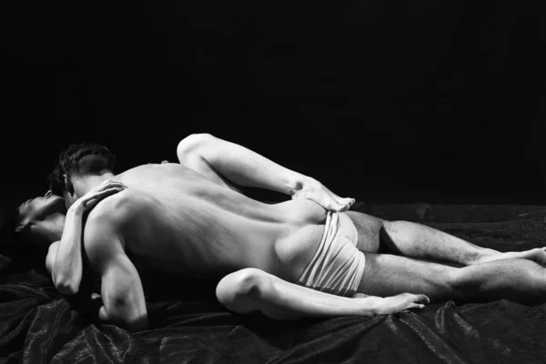 Veilige Seks Seksuele Gezondheid Libido Verlangen Erotische Spelletjes Naakt Verliefd — Stockfoto