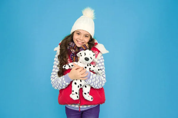 Ονειρεύομαι Πραγματικό Σκύλο Παιδικό Παιχνιδάδικο Κατάστημα Χειμερινό Στυλ Παιδική Διασκέδαση — Φωτογραφία Αρχείου