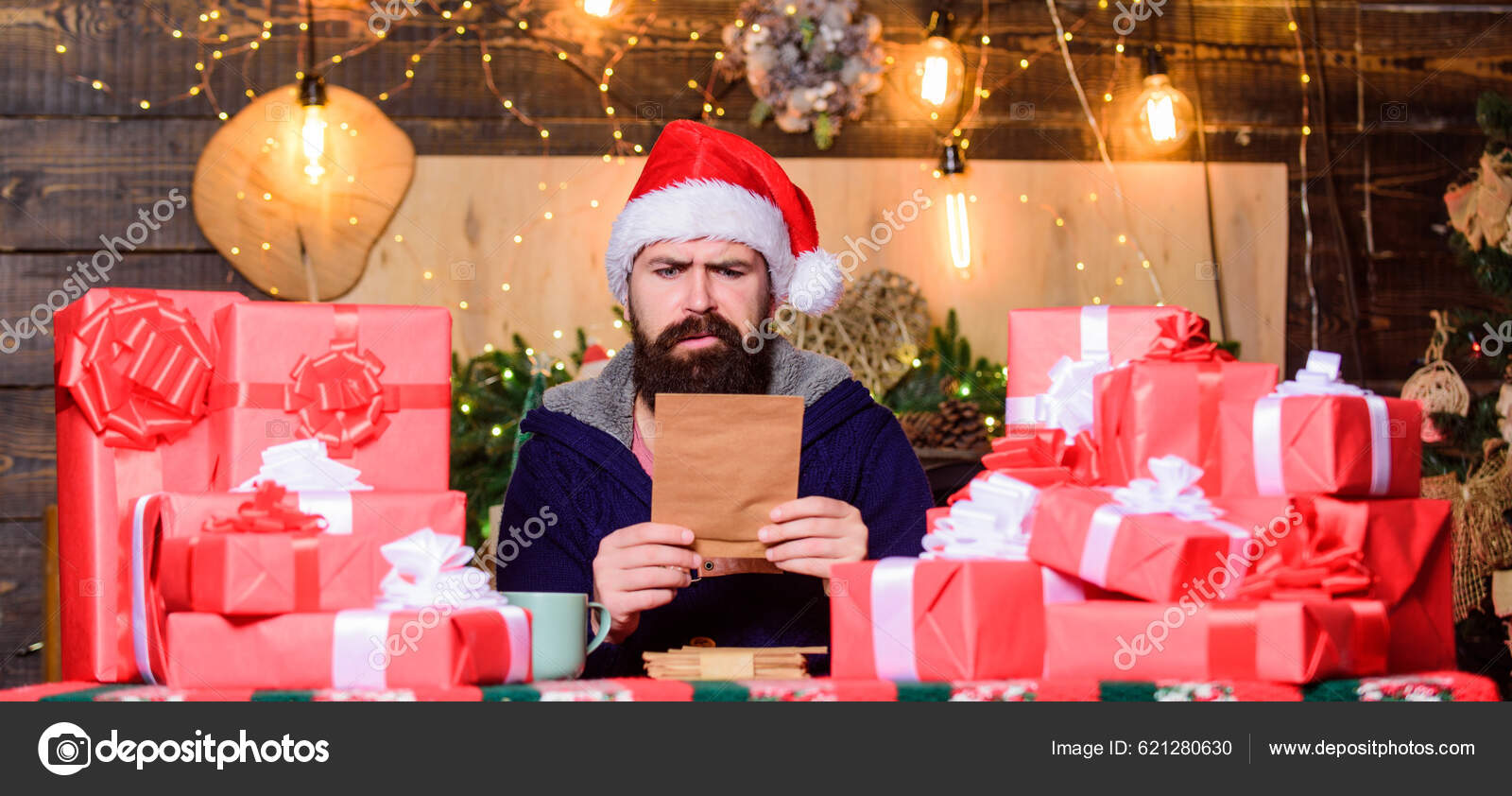 depositphotos 621280630 stock photo bearded man santa greetings relatives