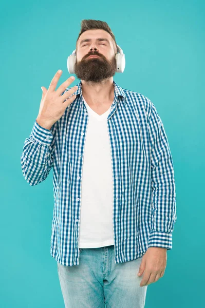 Άνθρωπος Ακουστικά Περιοχές Ροής Που Πιστεύουμε Ότι Είναι Πιο Hot — Φωτογραφία Αρχείου