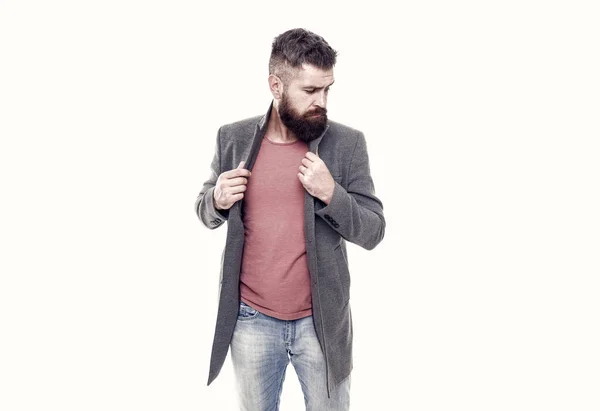 Une Tenue Moderne Tenue Décontractée Élégante Vêtements Homme Concept Mode — Photo