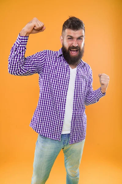 Geweldig Nieuws Baard Mode Kapper Concept Man Bebaarde Hipster Stijlvolle — Stockfoto