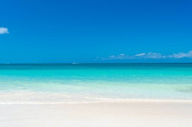 seascape summer nature with clear horizon. seascape summer nature at vacation. seascape summer nature with turquoise water. photo of seascape summer nature.