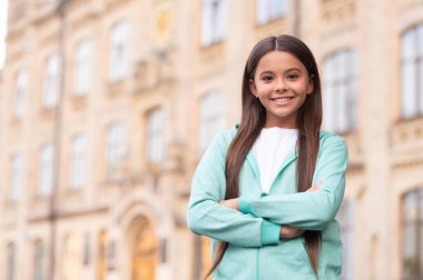 teen girl childhood outdoor, banner. teen girl childhood outside. photo of teen girl childhood portrait. teen girl childhood concept.