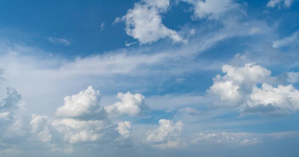 Nuvem Nuvens Céu Cloudscape Nuvem Fundo Céu Nebulosidade Nuvens Fundo — Fotografia de Stock