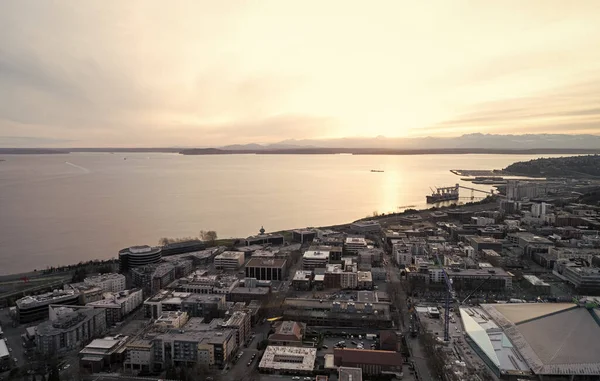 Seattle Washington États Unis Avril 2021 Horizon Bétail Avec Des — Photo