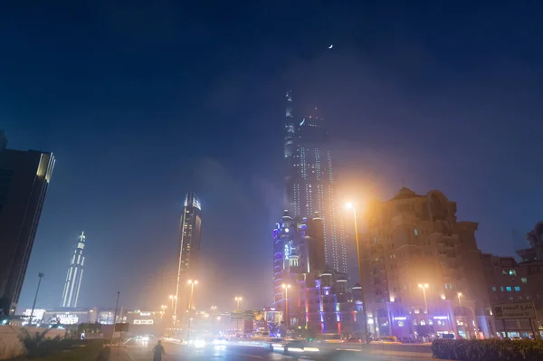 Dubai Emiratos Árabes Unidos Diciembre 2017 Rascacielos Arquitectura Urbana Edificio —  Fotos de Stock
