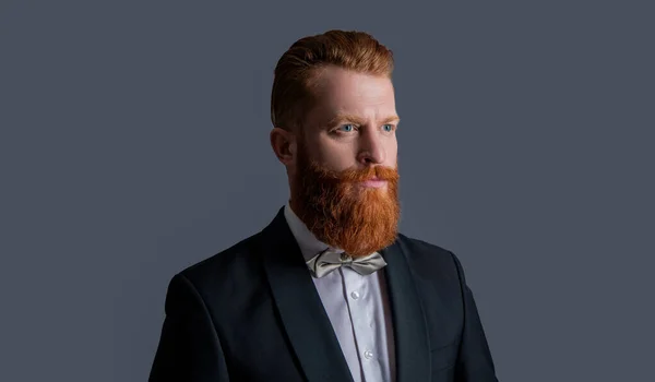 Man Studio Portrait Tuxedo Formalwear Man Wearing Tuxedo Formalwear Tuxedo — Stock Photo, Image
