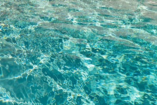 Defokussiert Türkisfarbenen Pool Unfokussiert Hintergrund Defokussierten Türkisfarbenen Pool Hintergrund Mit — Stockfoto
