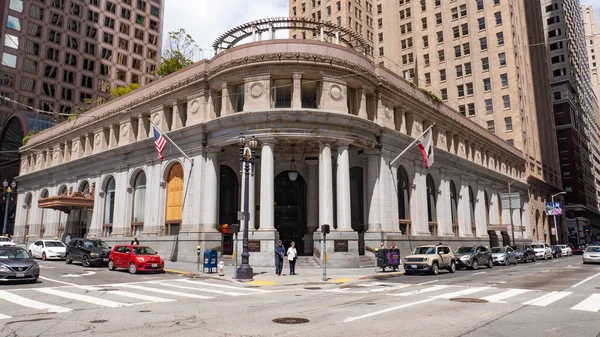 stock image San Francisco, USA - May 19, 2019: One Montgomery Tower skyscraper in downtown.