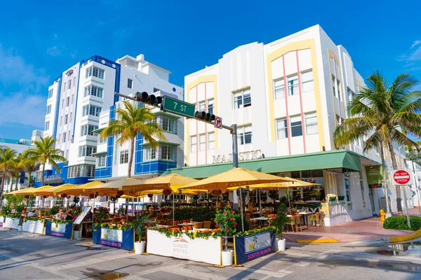 Маямі Флорида Сша Квітня 2021 Південний Ресторан Міамі Березі Океану — стокове фото
