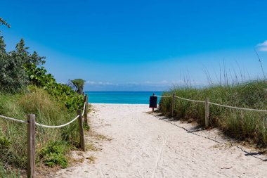Yaz yolu. Dışarıdaki boş yol yolu. Patika yolu. hedef kavramlı patika fotoğrafı.