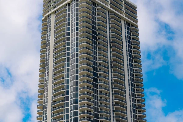 Wolkenkrabber Architectonisch Kantoorgebouw Miami Wolkenkrabber Architectonisch Gebouw Florida Wolkenkrabber Architectonisch — Stockfoto