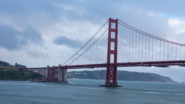 Famous San Francisco Golden Gate Red Bridge America California — Stock Photo, Image