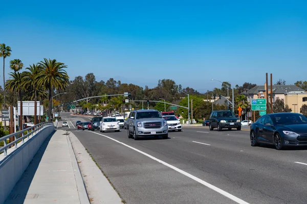 Los Angeles Kaliforniya Abd Mart 2021 405 Numaralı Otoyol Trafiği — Stok fotoğraf