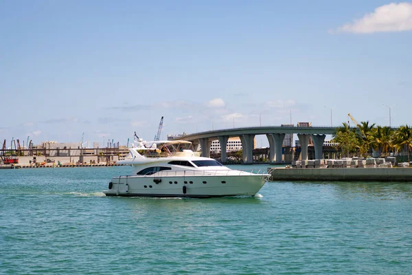 Miami Florida Abril 2021 Barco Lujo Verano — Foto de Stock