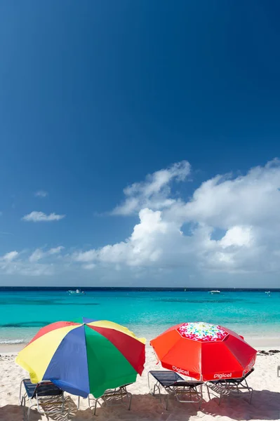 Grand Turk Turcos Caicos Diciembre 2015 Playa Vacaciones Verano Con — Foto de Stock