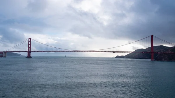 San Francisco Golden Gate Red Bridge America California — Stock Photo, Image