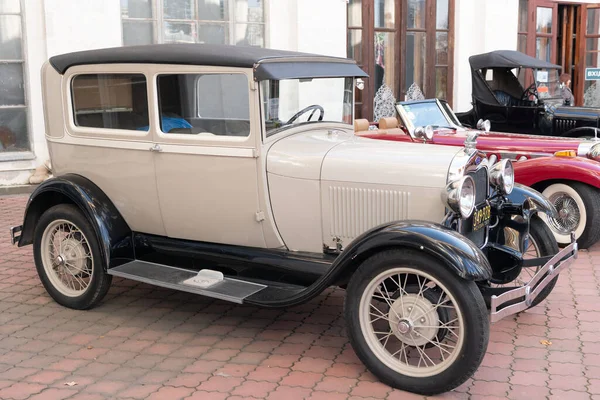 Kijev Ukrajna November 2022 Ford Modell 1927 Retro Autó Oldalnézet — Stock Fotó